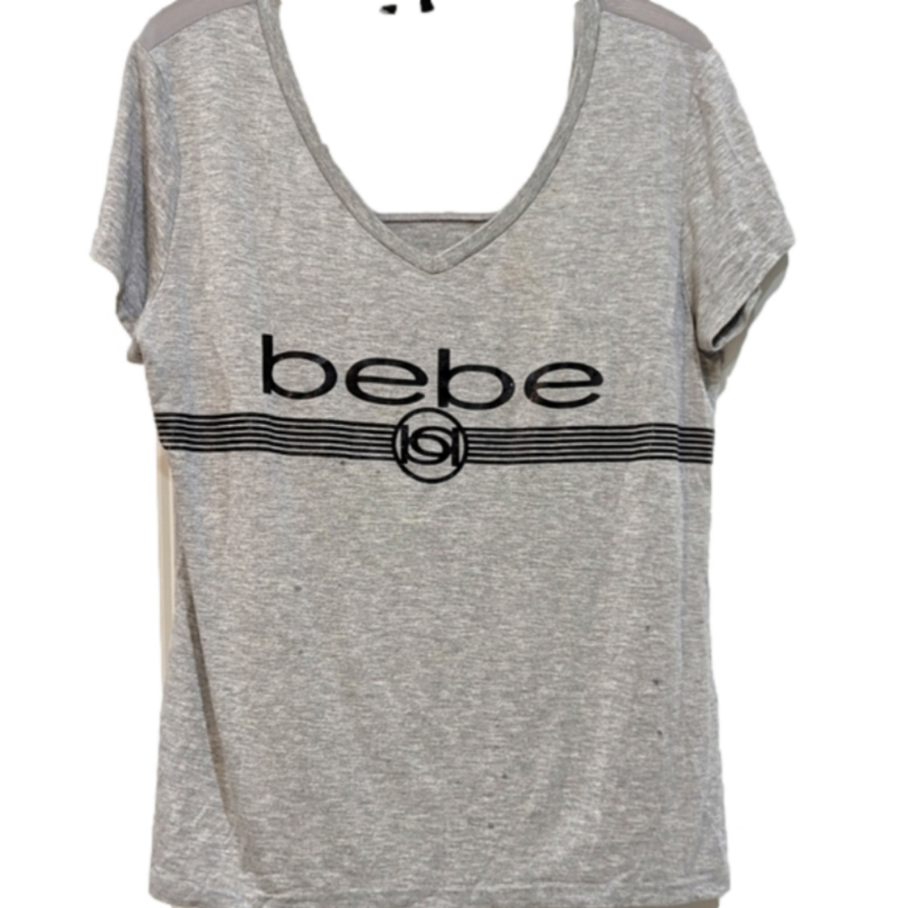 Bebe grey shirt size medium